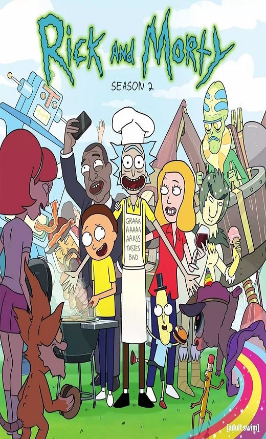 انمي مسلسل Rick and Morty الموسم الثاني الحلقة 10 والاخيرة