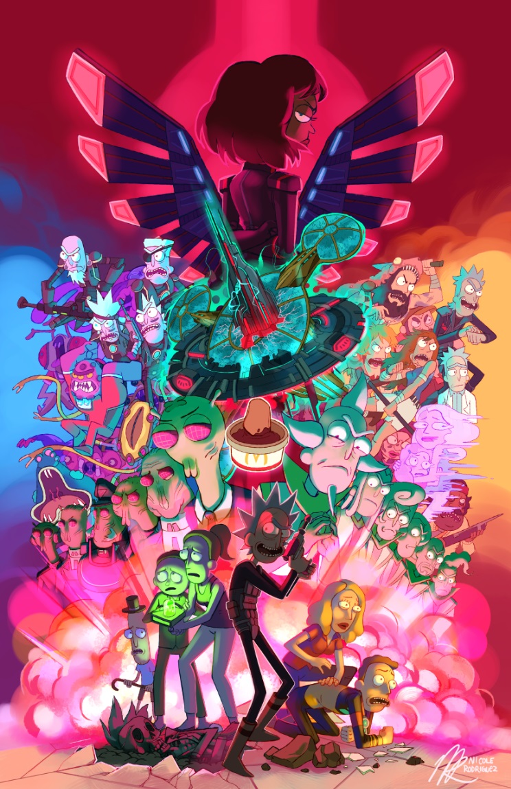 انمي مسلسل Rick and Morty الموسم الثالث الحلقة 10 والاخيرة