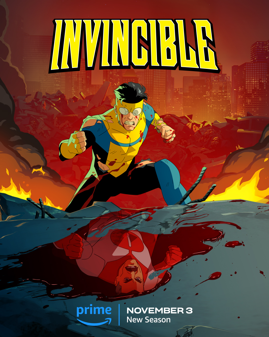 انمي مسلسل Invincible الموسم الثاني الحلقة 8 والاخيرة مترجمة
