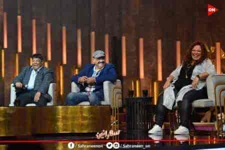 برنامج سهرانين الموسم الرابع الحلقة 30 داود حسين وويزو وعبد الباسط حمودة ج1