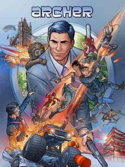 انمي مسلسل Archer الموسم 12 الحلقة 1 الاولي مترجمة