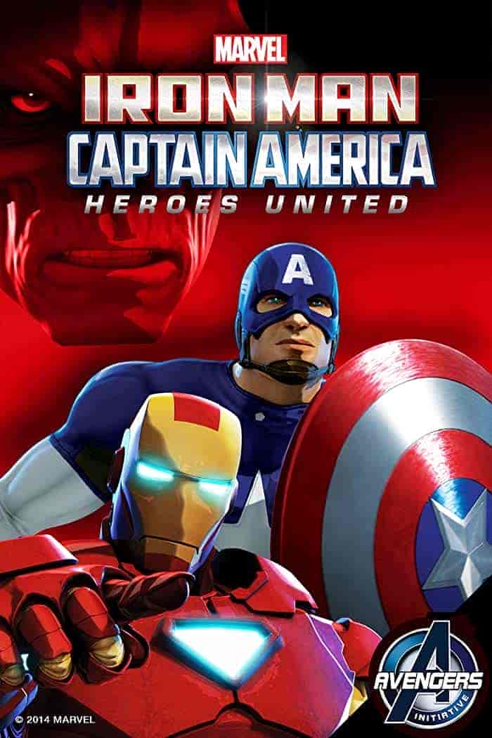 فيلم Iron Man and Captain America Heroes United 2014 مترجم