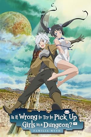 انمي Dungeon ni Deai wo Motomeru no wa Machigatteiru Darou ka الموسم الاول الحلقة 1 مترجمة